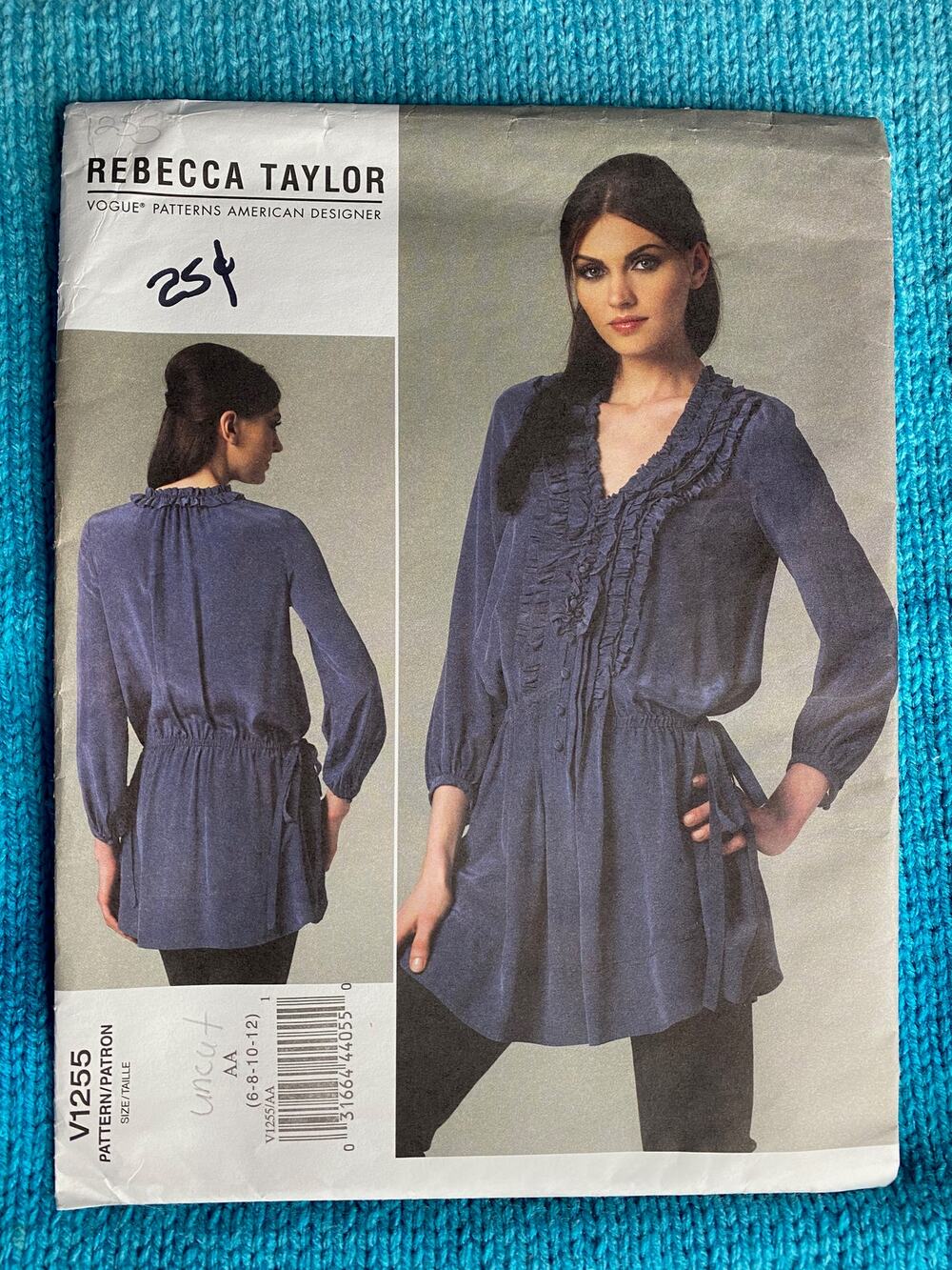 Vogue Pattern 1255 dress tunic boho